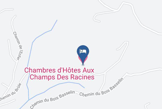 Chambres D'hotes Aux Champs Des Racines Map