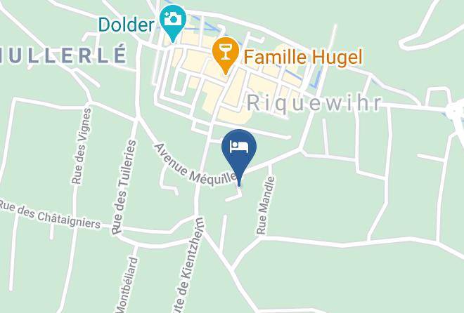 Haut Rhin - Chambres D'hotes Aux Treilles Maps
