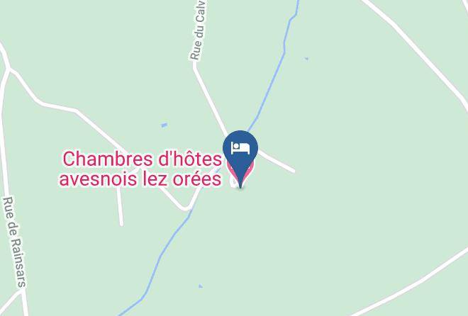 Chambres D'hotes Avesnois Lez Orees Map