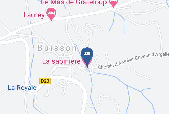 Vaucluse - La Sapiniere Maps