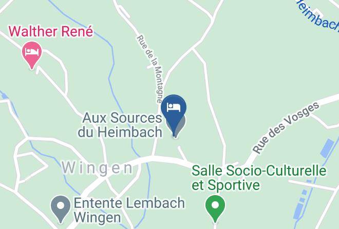 Bas Rhin - Chambres D'hotes Maps