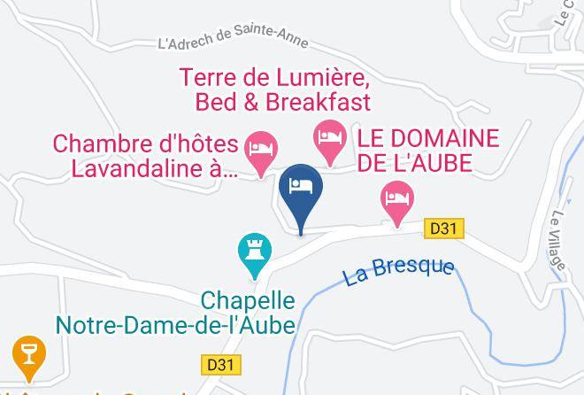 Var - Chambres D Hotes Bastide Notre Dame Entrecasteaux Maps