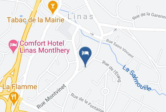 Essonne - Chambres D'hotes Bed And Beige Maps