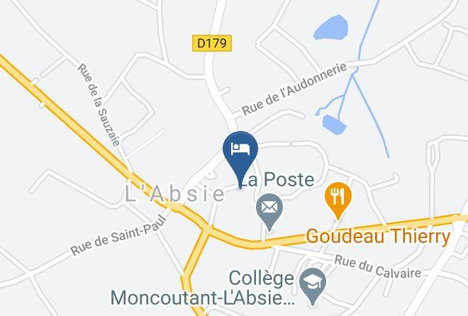 Deux Sevres - Chambres D'hotes Bienvenue Maps