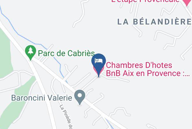 Bouches Du Rhone - Chambres D'hotes Bnb Aix En Provence Bastide Tara Maps