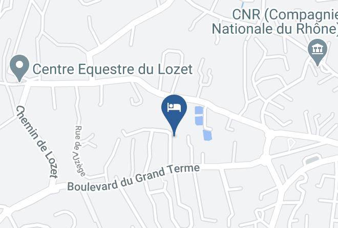 Gard - Chambres D'hotes Chez Mathilde Maps