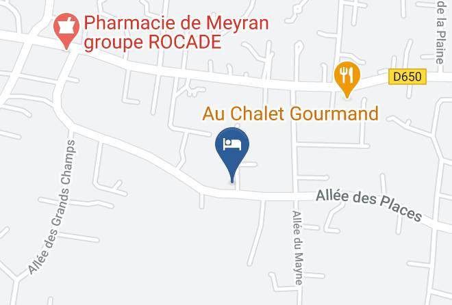 Gironde - Chambres D'hotes Chez Michele Maps