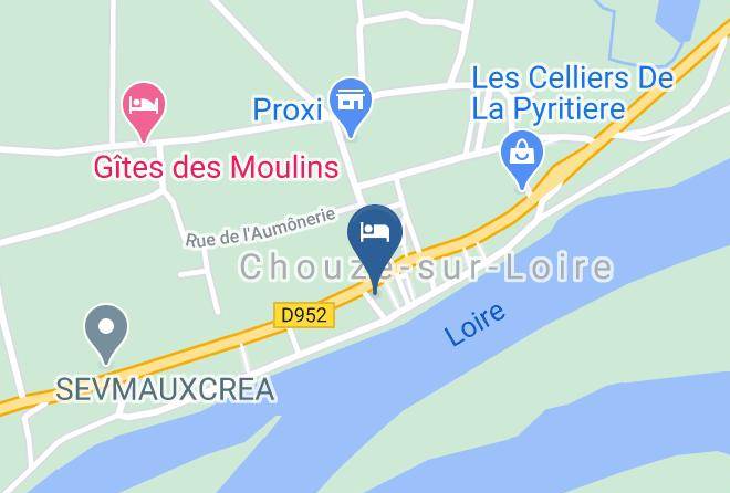 Indre Et Loire - Chambres D'hotes Chinon Escale De Loire Maps