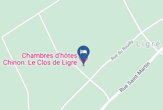 Indre Et Loire - Chambres D'hotes Chinon Le Clos De Ligre Maps