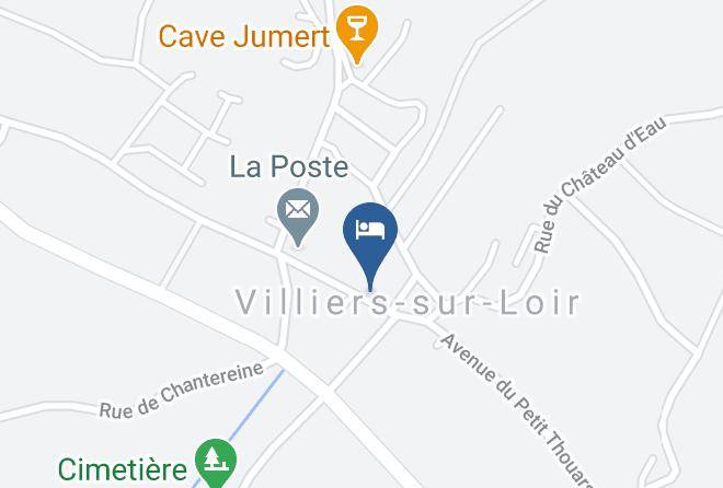 Loir Et Cher - Chambres D'hotes Cote Jardin Pres De Vendome Maps