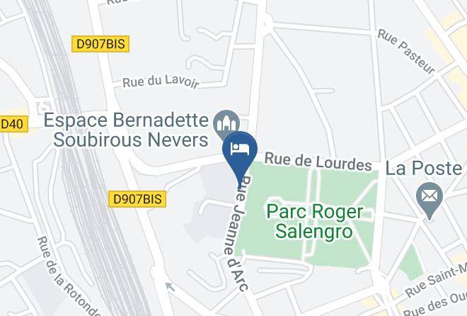 Nievre - Chambres D'hotes Cote Parc Cote Jardin Maps