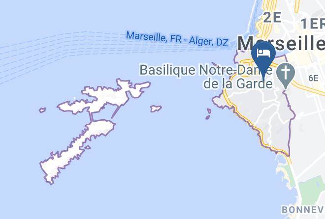 Bouches Du Rhone - Les Chambres D'endoume Maps