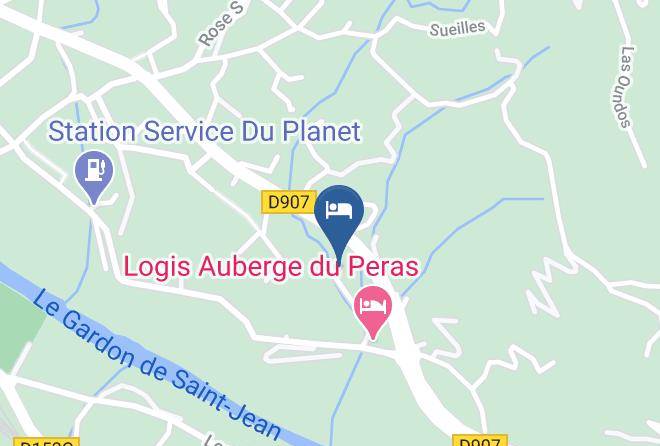 Gard - Chambres D'hotes De Berthe Et Claude Maps