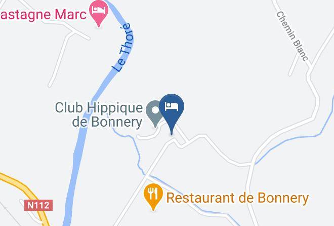 Tarn - Chambres D'hotes De Bonnery Maps