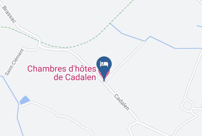 Tarn - Chambres D'hotes De Cadalen Maps