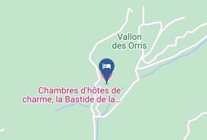 Chambres D'hotes De Charme La Bastide De La Provence Verte Map