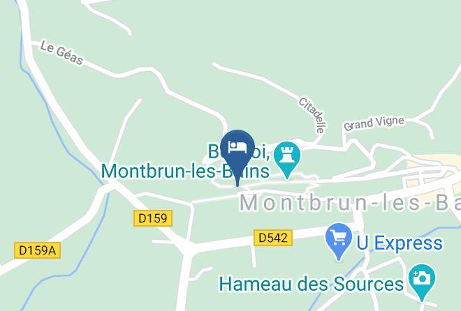 Drome - Chambres D'hotes De L'abbaye Maps