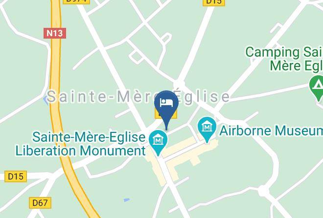 Manche - Chambres D'hotes De L'eglise Maps