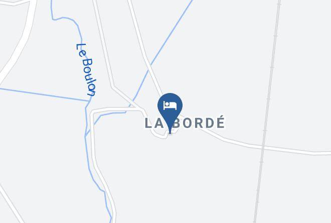 Loir Et Cher - Chambres D'hotes De La Borde Maps
