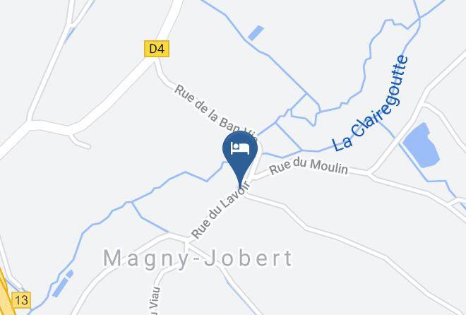 Haute Saone - Chambres D'hotes De La Chapelle Des Cornottes Maps