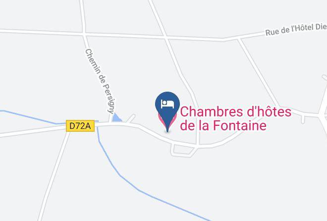 Seine Et Marne - Chambres D'hotes De La Fontaine Maps