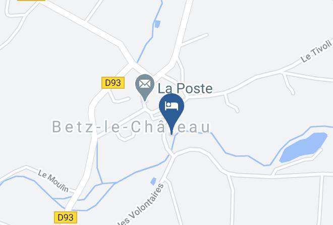 Indre Et Loire - Chambres D'hotes De La Forge Maps