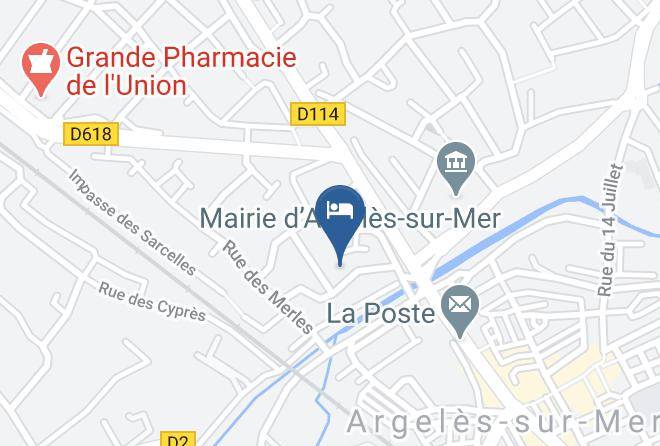 Pyrenees Orientales - Chambres D'hotes De La Grone Maps