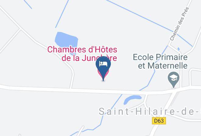 Cher - Chambres D'hotes De La Junchere Maps