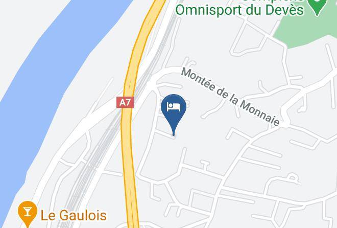 Rhone - Chambres D'hotes De La Lardeliere Maps