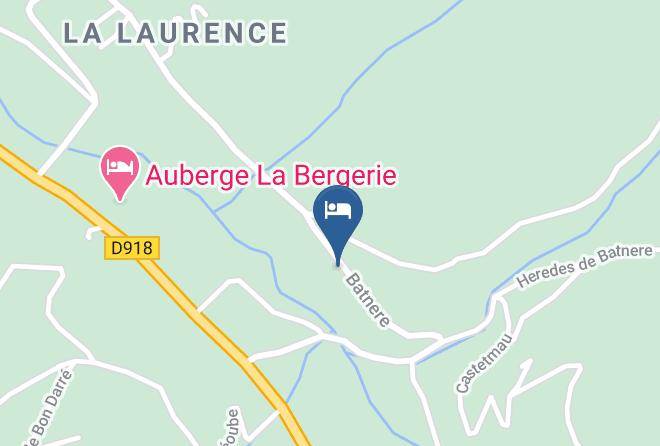 Hautes Pyrenees - Chambres D'hotes De La Laurence Maps