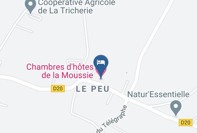 Vienne - Chambres D'hotes De La Moussie Maps