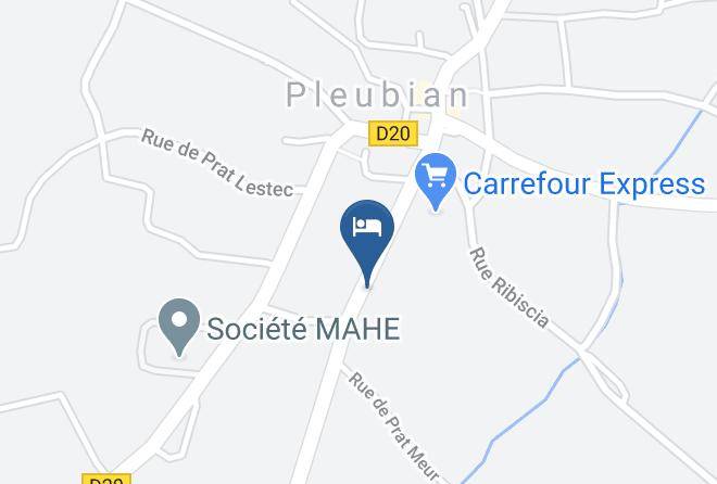Cotes D Armor - Chambres D'hotes De La Presqu'ile Chez Rose Marie Pleubian Maps