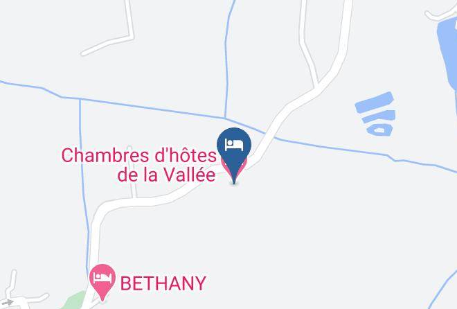 Finistere - Chambres D'hotes De La Vallee Maps