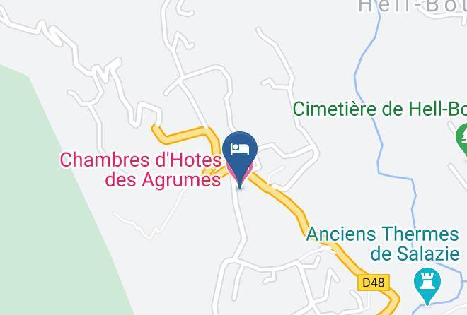 Salazie - Chambres D'hotes Des Agrumes Maps