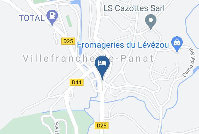 Aveyron - Chambres D'hotes Des Fontaines Maps