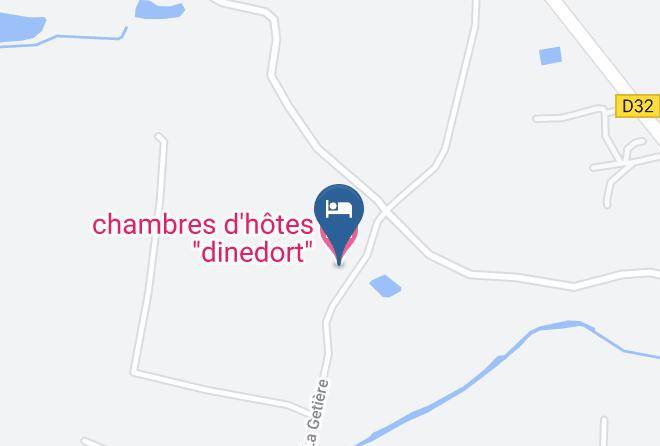 Vendee - Chambres D'hotes Dinedort Maps