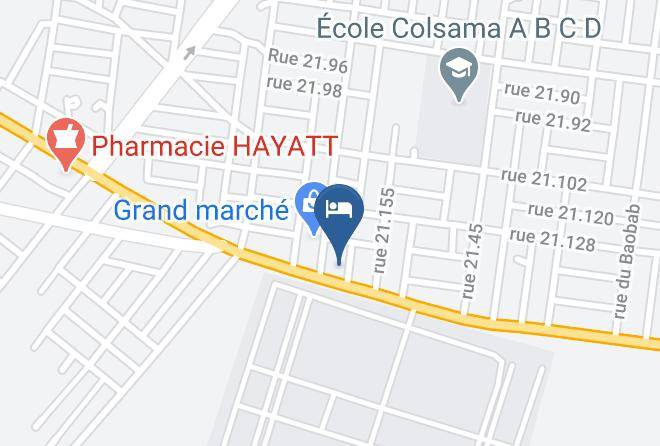 Houet - Chambres D'hotes Djibasso Maps