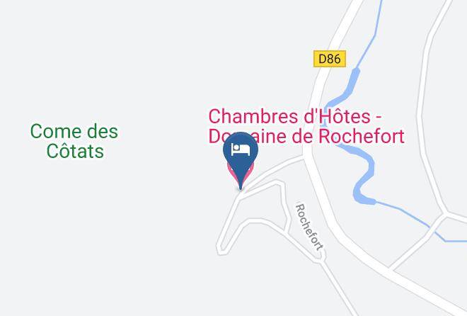 Yonne - Chambres D'hotes Domaine De Rochefort Maps