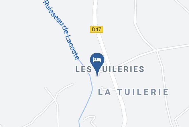 Lot - Chambres D'hotes Domaine Les Tuileries Maps