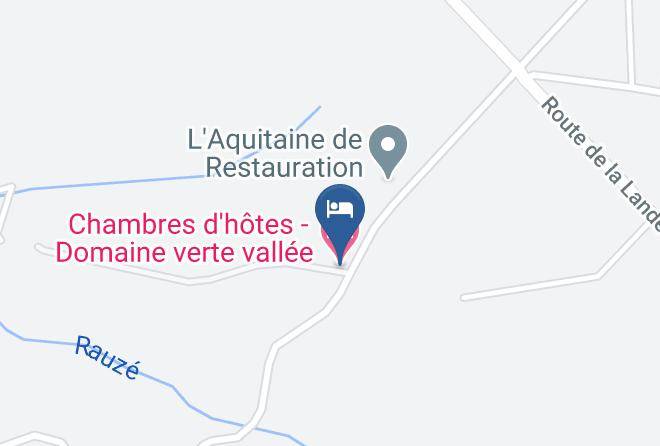 Gironde - Chambres D'hotes Domaine Verte Vallee Maps