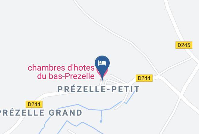 Charente Maritime - Chambres D'hotes Du Bas Prezelle Maps