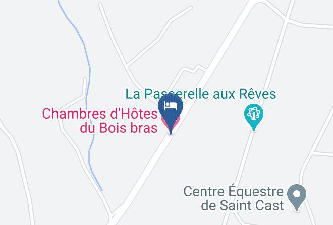 Cotes D Armor - Chambres D'hotes Du Bois Bras Maps