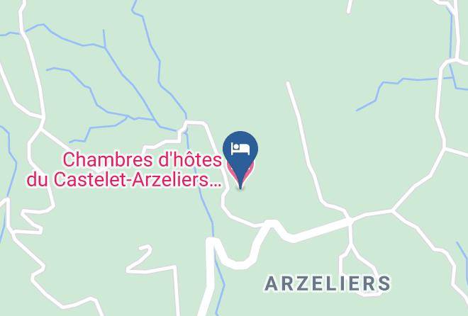 Hautes Alpes - Chambres D'hotes Du Castelet Arzeliers Maps
