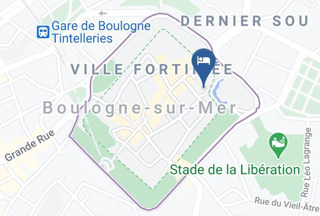 Pas De Calais - Chambres D'hotes Du Chateau Boulogne Sur Mer Maps