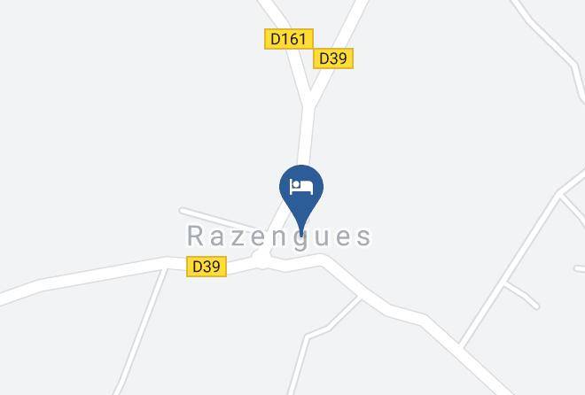 Gers - Chambres D'hotes Du Chateau De Razengues Maps