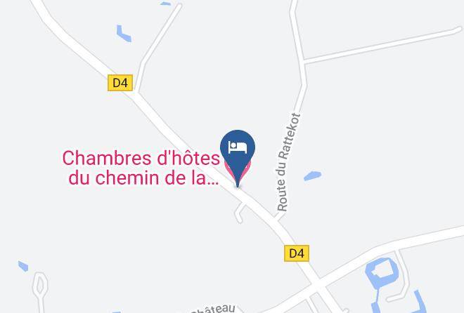 Nord - Chambres D'hotes Du Chemin De La Maison Blanche Maps
