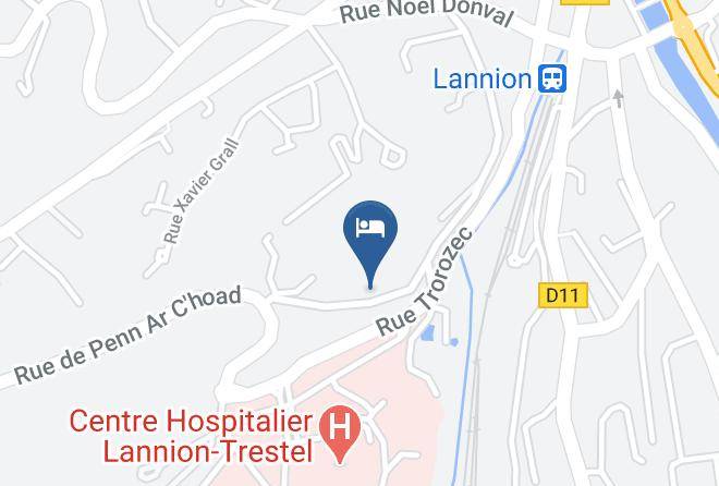 Cotes D Armor - Chambres D'hotes Du Leguer Maps
