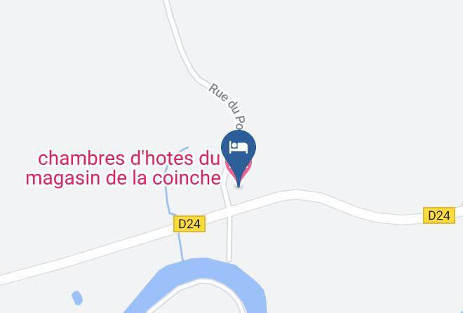 Chambres D'hotes Du Magasin De La Coinche Map