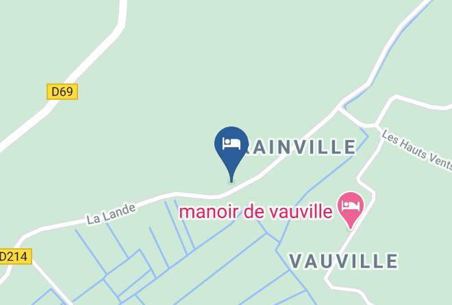 Chambres D'hotes Du Manoir De Grainville Map