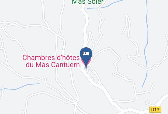 Pyrenees Orientales - Chambres D'hotes Du Mas Cantuern Maps